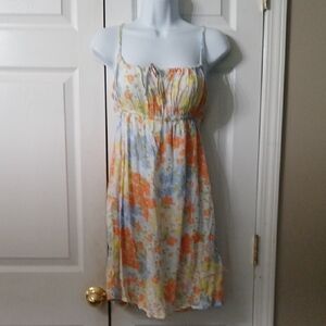 BillabongFloral Summer spaghetti strap Dress - Multicolor Sz S NWT
